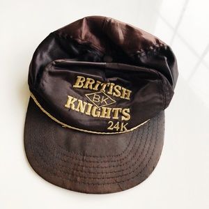 Vintage Collectible British Knights Silk Cap
